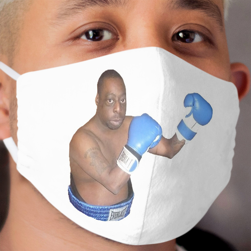 Beetlejuice/Lester Green Boxing Cloth Face Mask