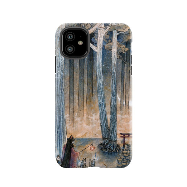 Beginning - Kitsune Fox Yokai Japanese Tough Phone Case