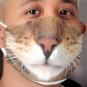Bengal Cat Face Protective Cloth Face Mask