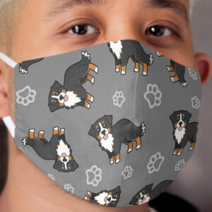 Bernese mountain dog. Cloth Face Mask