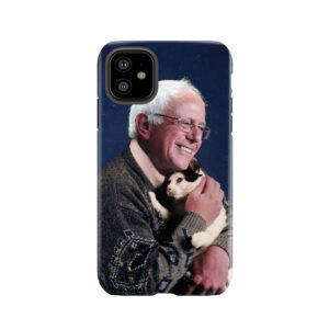 Bernie With Cat Tough Phone Case