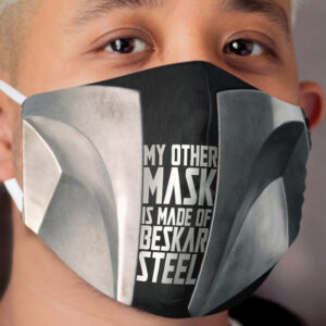 Beskar Steel Cloth Face Mask