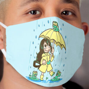 Best Frog Girl Cloth Face Mask