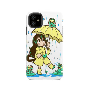 Best Frog Girl Tough Phone Case