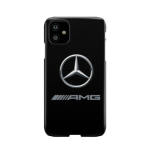 Best Quality - Mercedes-Benz Amg Logo Silver Grey Phone Case