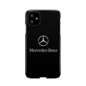 Best Quality - Mercedes Benz Potrait Logo Silver Grey Phone Case