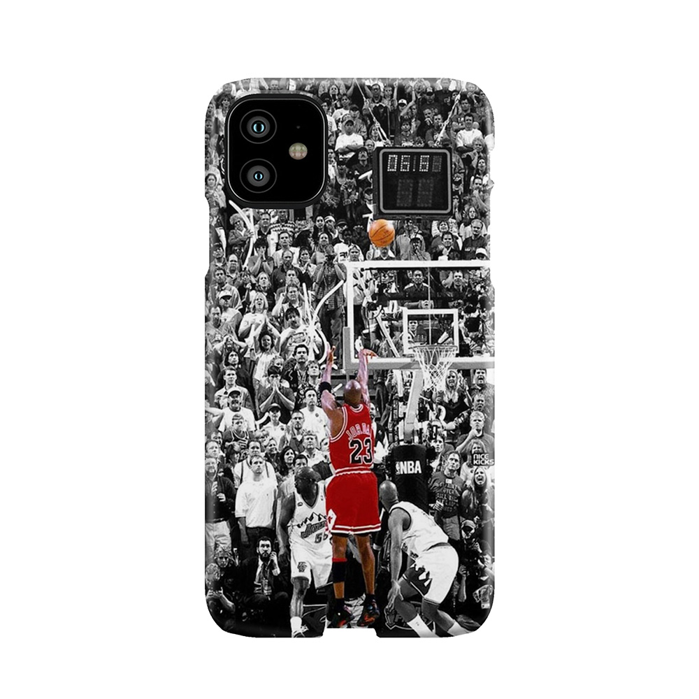 Best Quality Michael Jordan Shot Over Russell Phone Case