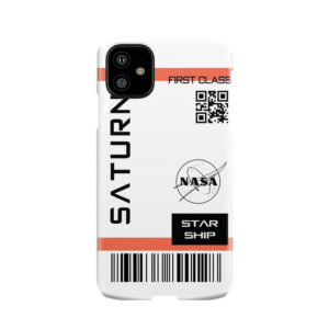 Best Seller - Star Ship Ticket To Saturn Phone Case