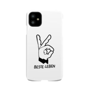 Beste Leben - Bonez Mc (Mit Schrift) Phone Case