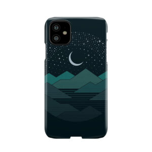 Between The Mountains And The Stars Phone Case