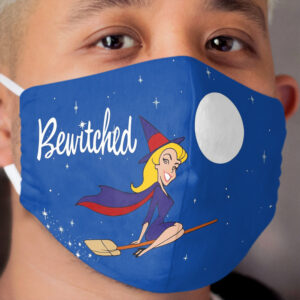 Bewitched 60s retro Cloth Face Mask