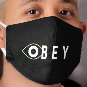 Big Brother 1984 Obey Cloth Face Mask