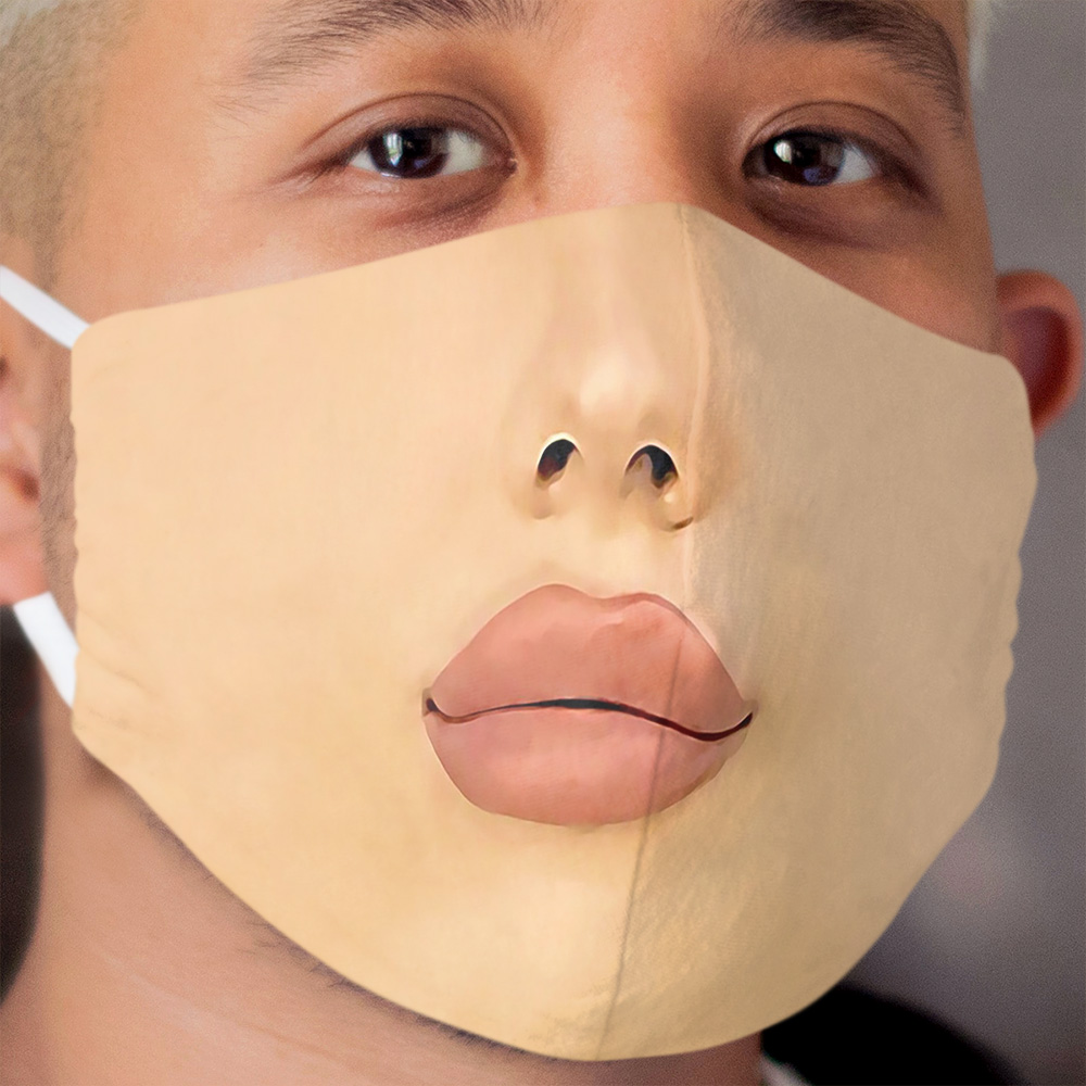 Big Lips Cloth Face Mask