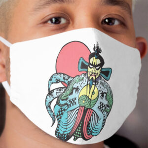 Big Trouble Jack Burtons Vest Cloth Face Mask