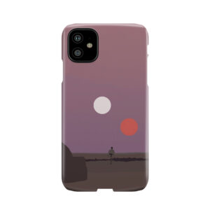Binary Sunset Phone Case