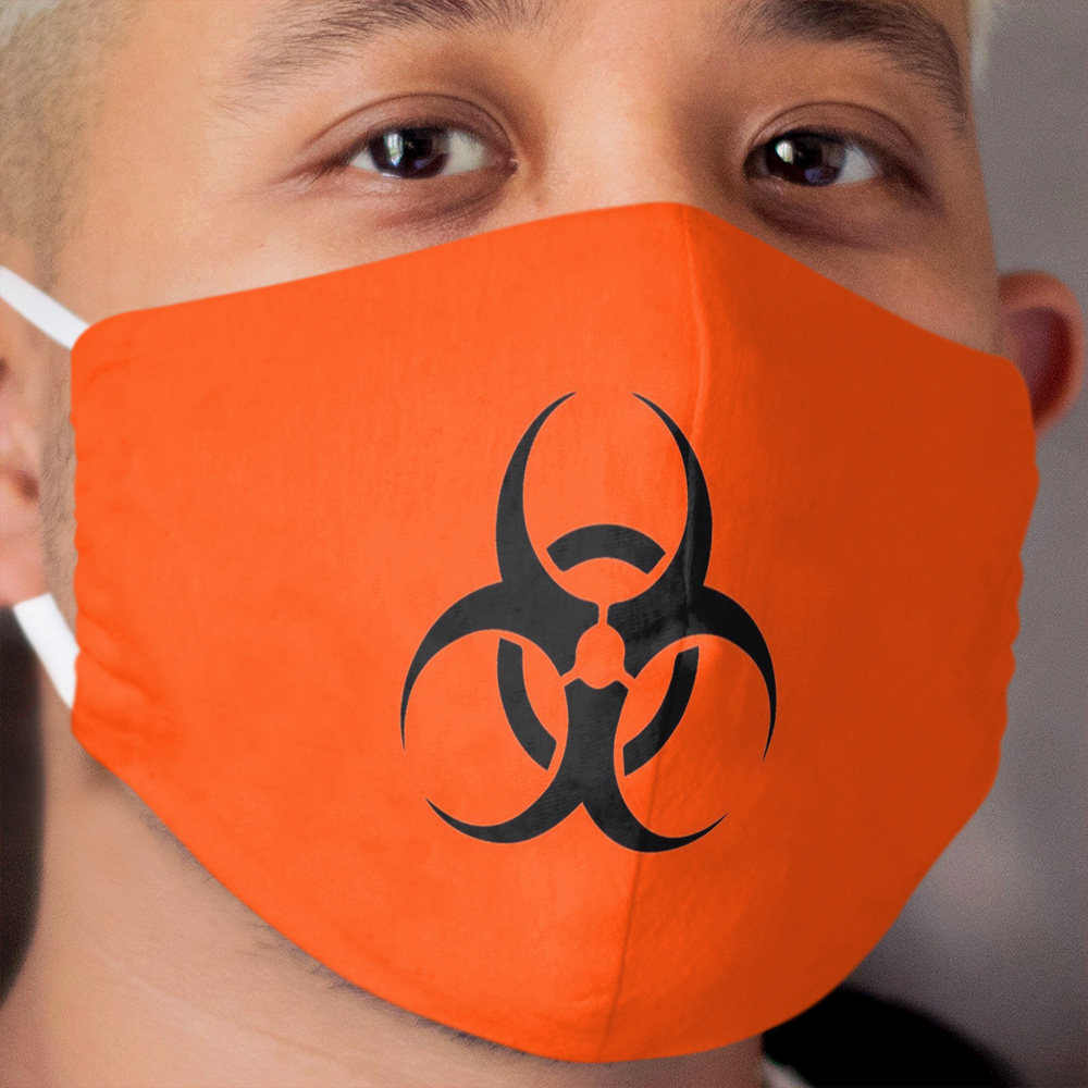 Biohazard face Cloth Face Mask