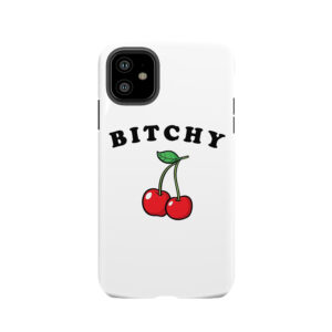 Bitchy Cherries Tee Cheryl Blossom Tough Phone Case
