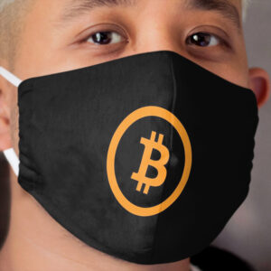 Bitcoin Circle Cloth Face Mask