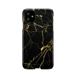 Black And Gold Marble Iphone Phone Case