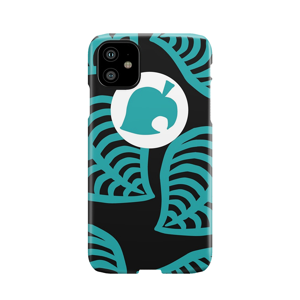 Black And Teal Nookphone Animal Crossing New Horizons Phone Case