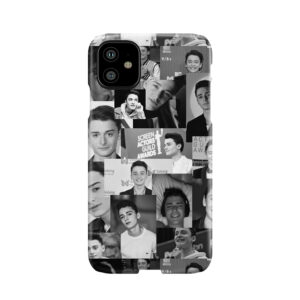 Black And White Noah Schnapp Phone Case