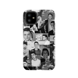 Black And White Noah Schnapp Tough Phone Case