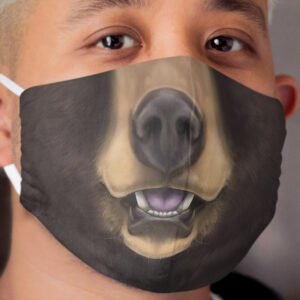 Black Bear Cloth Face Mask