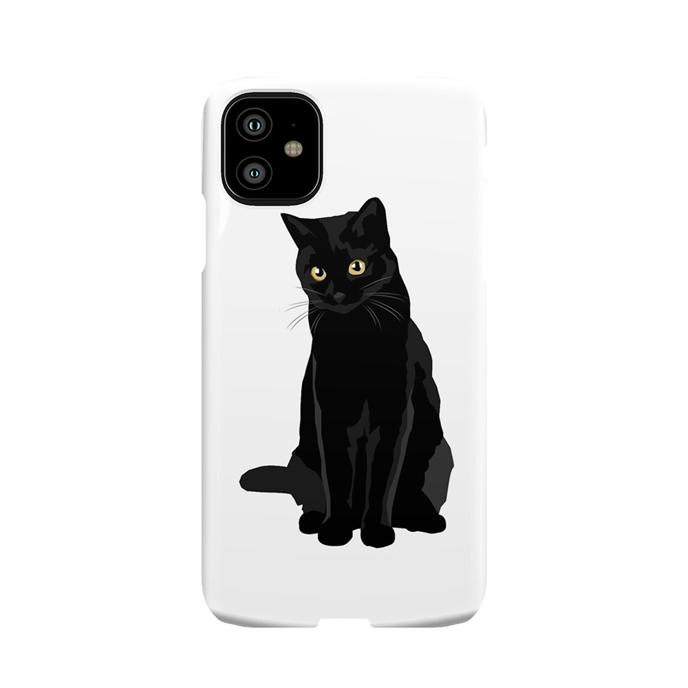 Black Cat 5 Phone Case