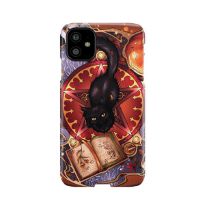 Black Cat Magic Phone Case