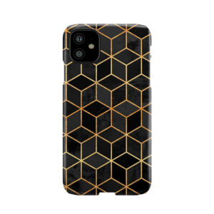 Black Cubes Phone Case