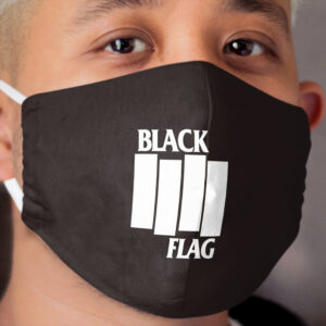 Black flag Cloth Face Mask