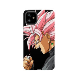 Black Goku Rose Tough Phone Case