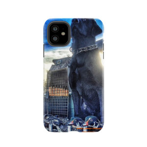 Black Lab - Mallard Down Tough Phone Case