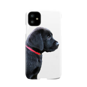 Black Labrador Puppy Phone Case