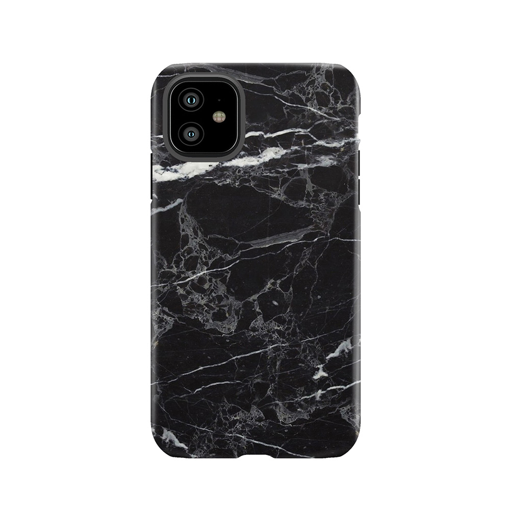 Black Marble 3 Tough Phone Case
