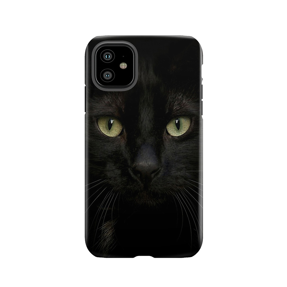 Black On Black.. Tough Phone Case