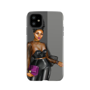 Black Sheer Tough Phone Case