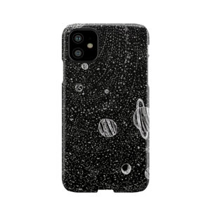 Black Space Phone Case