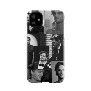 Black, White, Monotone, Matthew, Gray, Gubler, Criminal, Minds, Spencer, Reid Phone Case