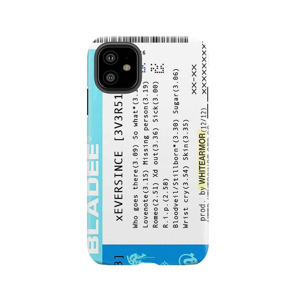 Bladee Eversince Ticket Tough Phone Case