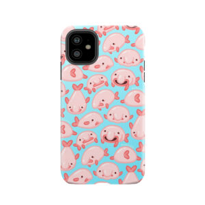 Blobfish Pattern Tough Phone Case