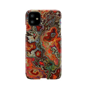 Blood Geode Phone Case