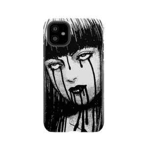 Bloody Tears Tomie - Junji Ito Tough Phone Case