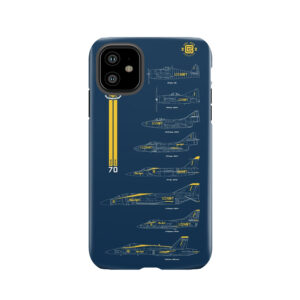 Blue Angels Chronology Blueprint Tough Phone Case