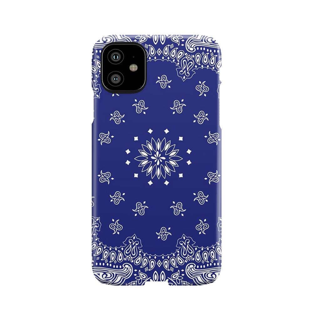 Blue Bandana Phone Case
