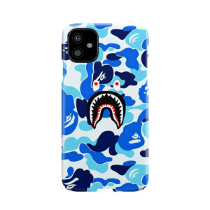 Blue Bape Shark 2 Phone Case