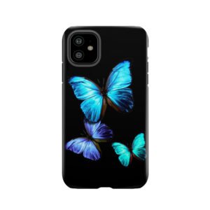 Blue Butterfly 3 Tough Phone Case