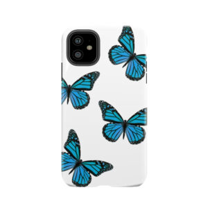 Blue Butterfly Tough Phone Case
