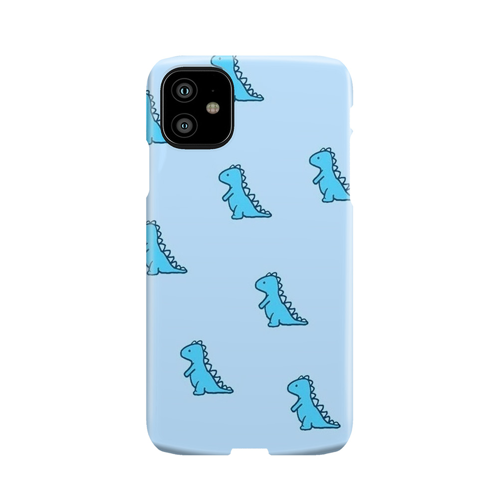 Blue,Dino,Aesthetic,Cute,Case Phone Case