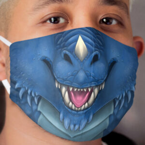 Blue Dragon Cloth Face Mask